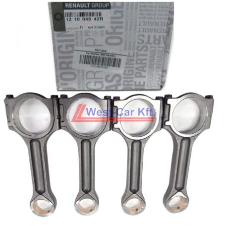 2010-> Renault Master Opel Movano 2.3Dci Original connecting rod set (4pcs) Original number: 121004942R