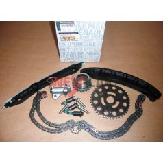   Renault Nissan Opel 2.0 Dci Timing chain set with oil pump chain and sprocket Original numbers: 130c11053r 7701476527