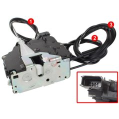   2006-> Fiat Ducato Citroen Jumper Peugeot Boxer siding door central lock (short bowden) OE: 1393801080