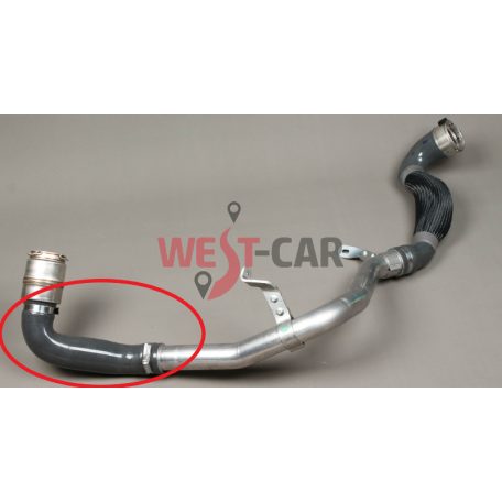 2010-> Renault Master Opel Movano Nissan NV400 Intercooler cső felső javító cső Gyári szám: 144602862R