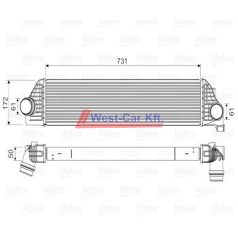   Renault Master Opel Movano Nissan NV400 Dci 2010-> intercooler