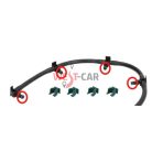 2006- Citroen Jumper Peugeot Boxer Injection Return Hose "O" ring set 2.2HDI original number: 1574L4