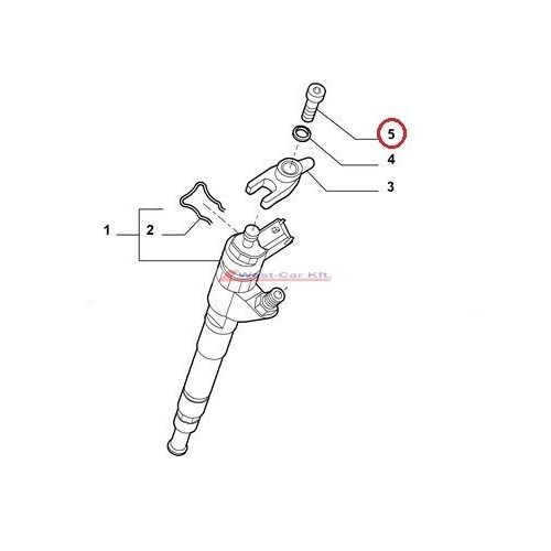 Injektor lefogató csavar Citroen Jumper Peugeot Boxer 2.8-3.0HDI  Gyári szám: 1610789180