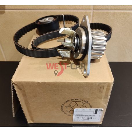 2001-> Citroen Peugeot Fiat 1.4 73-75LE timing belt set with water pump OE: 1610793280