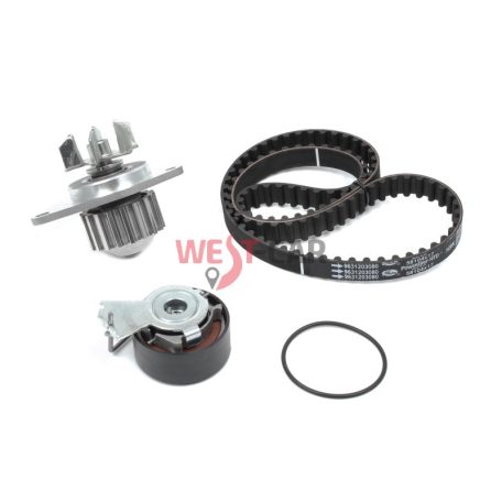 2001-> Citroen Peugeot Fiat 1.4 73-75LE vezérlés készlet vízpumpával OE: 1610793280