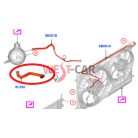 2014-> Ford Transit 2.2 puma Expansion Tank Hose Part Number: 1854103
