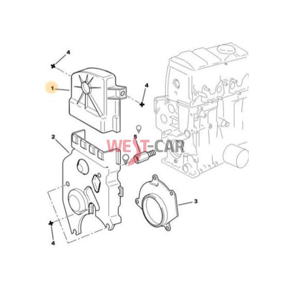 Cikkszám: 032080 Peugeot/Citroen Gyári alkatrész