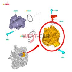   2014-> Ford Transit 2.0 Ecoblue inlet manifold duct OE: 2268826