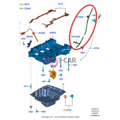   2006-2019 Ford Transit 2.2 Tdci nívópálcaház Gyári szám: 2601129