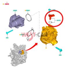   2014-> Ford Transit 2.0 Ecoblue inlet manifold pressure sensor OE: 2653304