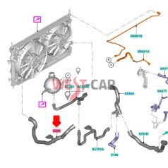   2016-> Ford Transit 2.0 ecoblue Left Radiator Hose Part Number: 2773653 Old part number 2532016 