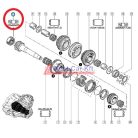 2010-> Renault Master Opel Movano Nissan NV400 2.3 Dci szekunder tengely csapágy Gyári szám: 322637415R