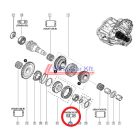 2010-> Renault Master Opel Movano Nissan NV400 2.3 Dci szekunder / primer tengely csapágy Gyári szám: 322756344R