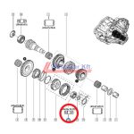 2010-> Renault Master Opel Movano Nissan NV400 2.3 Dci szekunder / primer tengely csapágy Gyári szám: 322756344R