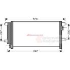 2000-2014 Iveco Daily air condition cooler with dryer