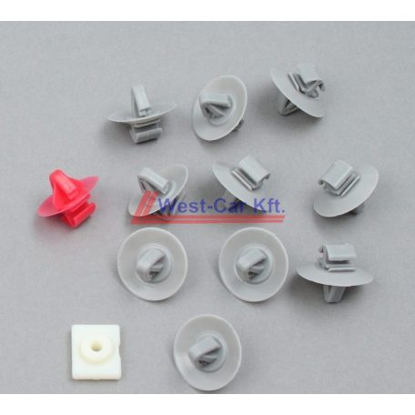 2001-> Renault Trafic Opel Vivaro Original (Nissan) door molding clip set OE: 7701470769