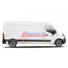Gyári Renault Master III. Jobb oldal díszléc