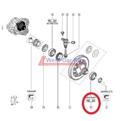   2010-> Renault Master, Opel Movano Nissan Interstar 2.3 Dci differenciálmű csapágy Gyári szám: 7701474806