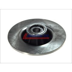   2001-> Renault trafic Opel Vivaro utángyártott hátsó féktárcsa integrált csapággyal Gyári szám: 7711130076