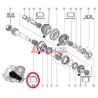 2010-> Renault Master Opel Movano Nissan NV400 2.3 Dci 6. gear  needle bearing Original number: 8200026371