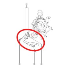   2010-> Renault Master / Opel Movano / Nissan NV400 Turbó hűtőcső Gyári szám: 8200984402