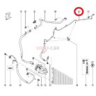 2010-> Renault Master Opel Movano BAL klíma cső Gyári szám: 924400031R