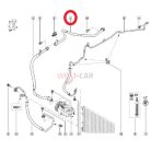 2010-> Renault Master Opel Movano Jobb klíma cső Gyári szám: 924800018R