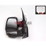 2010-> Renault Master III Opel Movano B Nissan NV400 Bal elektromos rövid tükör Gyári szám: 963021976R