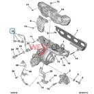 2014-> Citroen Jumper Peugeot Boxer Transit 2.0 BHDI  turbocharger oil pipe OE: 9807703680