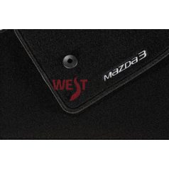   2013-2018 Mazda 3 (BM BN) bársony / velúr szőnyeg készlet Gyári szám: BHR1V0320