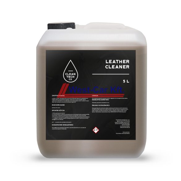 Leather Cleaner - Újszerű bőrbelső egyszerűen! 5L Cleantech Co
