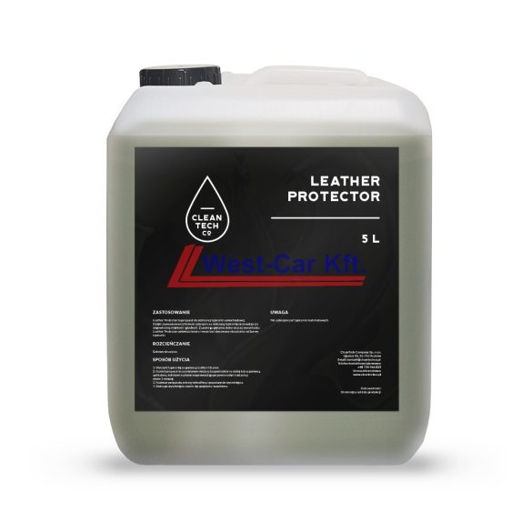 Leather Protector - Bőrápolás felsőfokon! 5L Cleantech Co