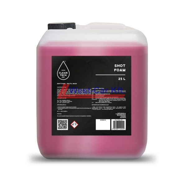 Shot Foam - A foltmentes kárpitokért 25L Cleantech Co