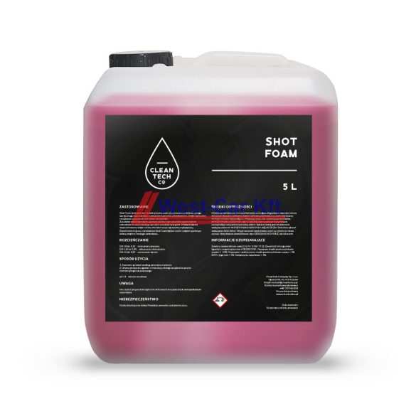 Shot Foam - A foltmentes kárpitokért 5L Cleantech Co