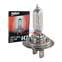 Valeo normal H7 light bulb 12V 55W PX26D +50% brightness