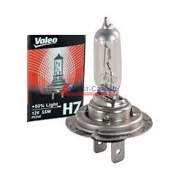 Valeo normal H7 light bulb 12V 55W PX26D +50% brightness