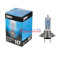 Valeo normal H7 light bulb 12V 55W PX26D blue effect