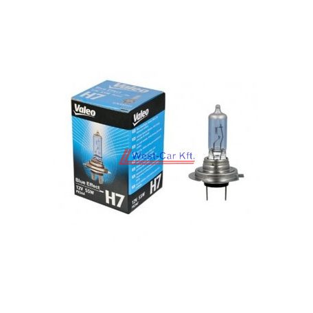 Valeo normal H7 light bulb 12V 55W PX26D blue effect