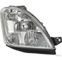 Headlights, direction lights, rear lights